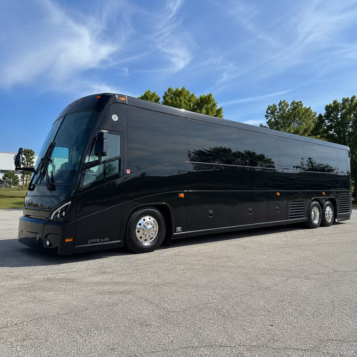 gainesville 47 passenger charter bus