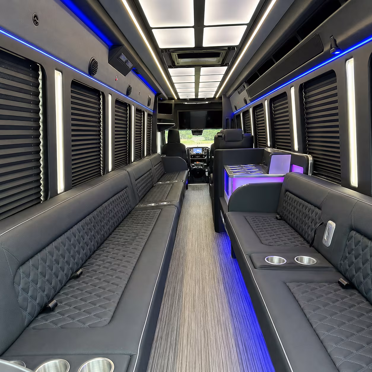 gainesville party bus inside