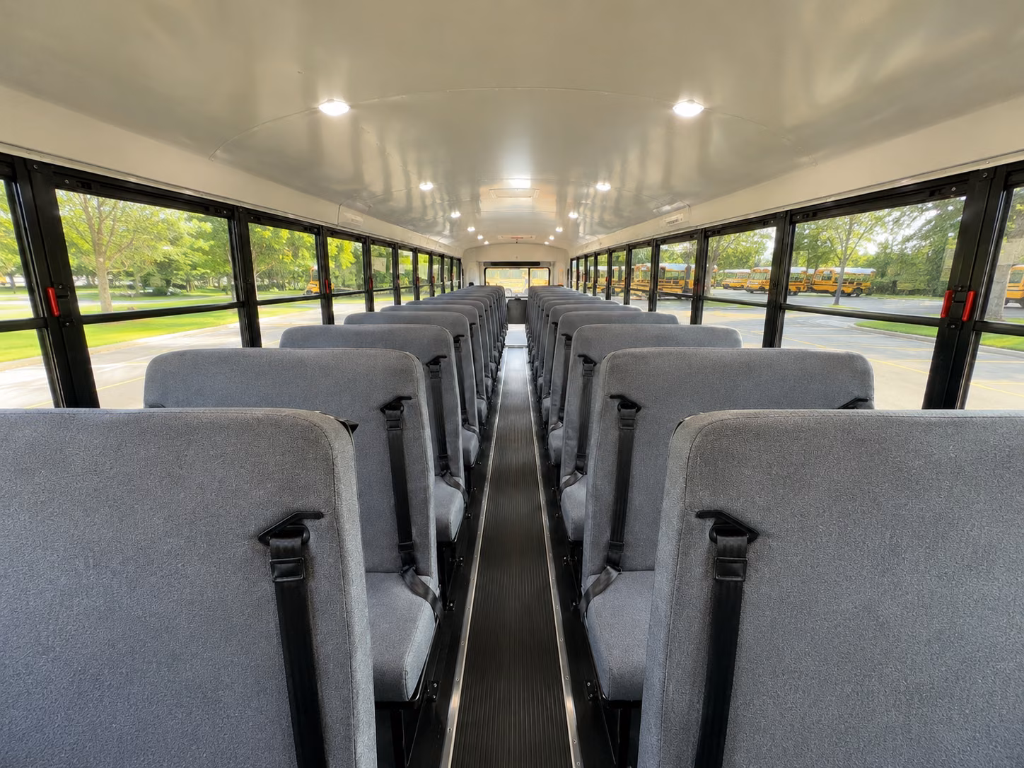 gainesville school bus interior