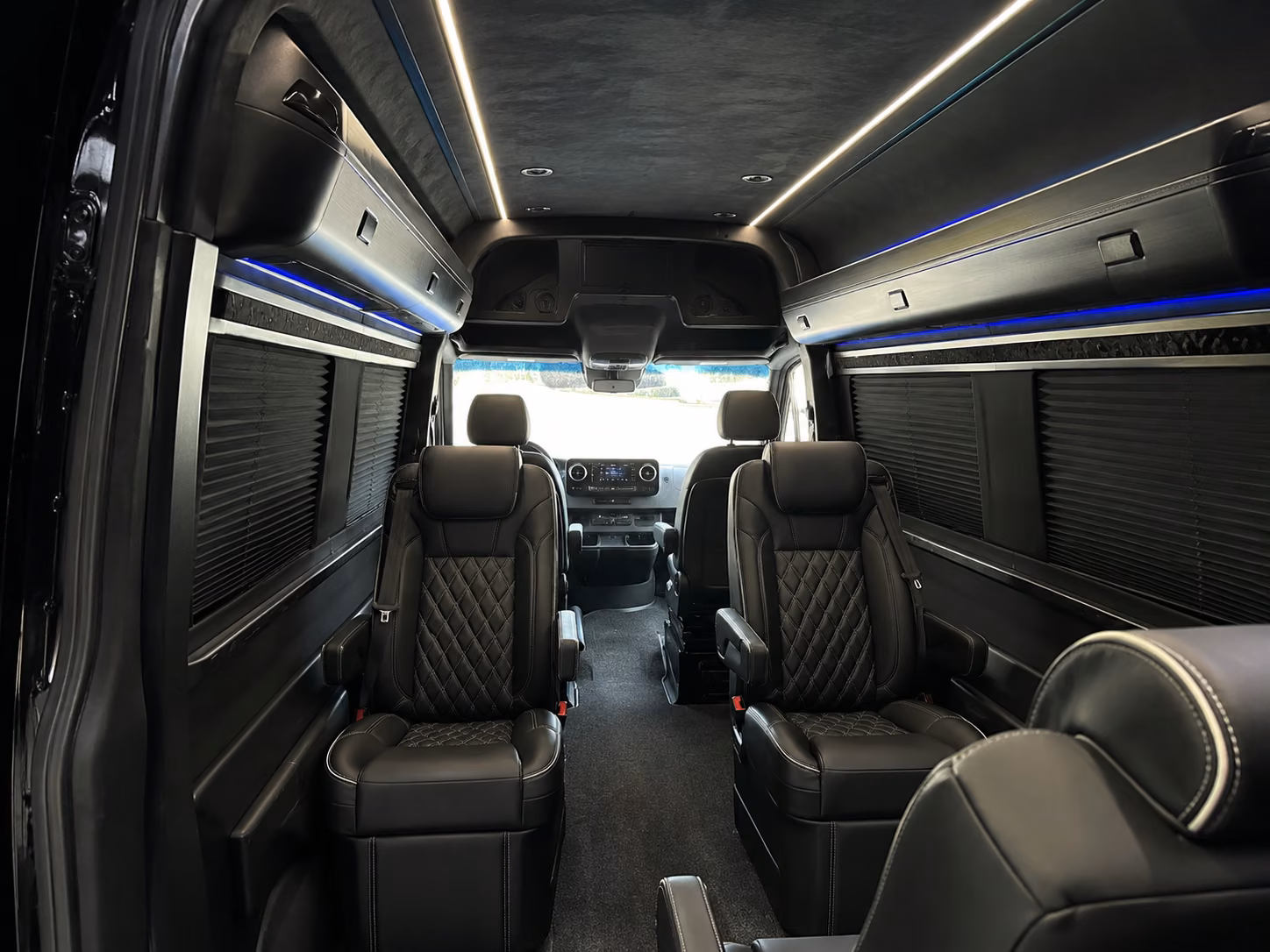 gainesville sprinter van with driver inside